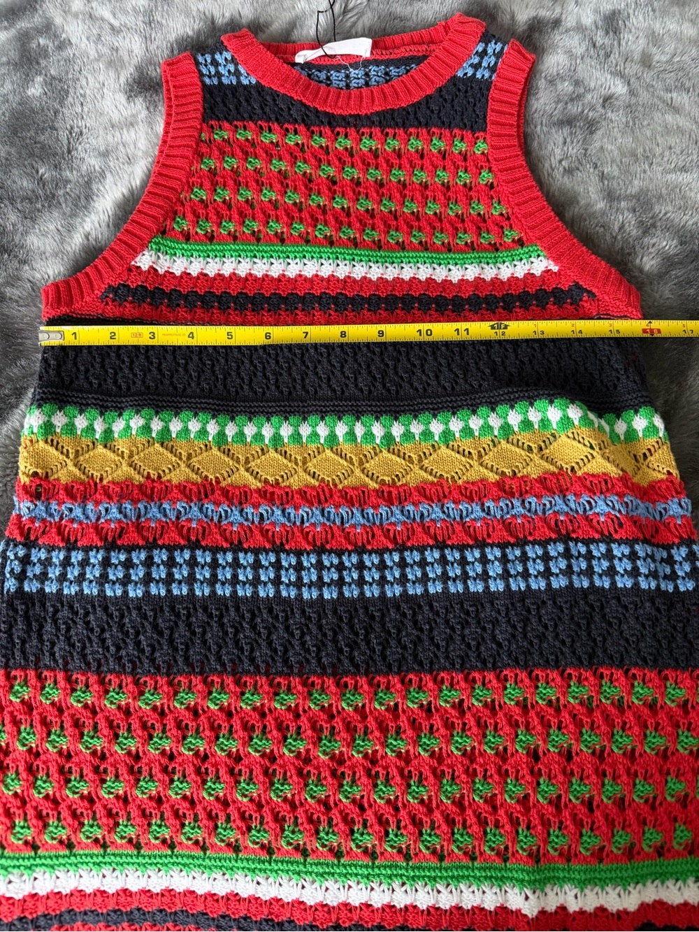 NWT Mango crochet knit tank dress - Picture 11 of 15